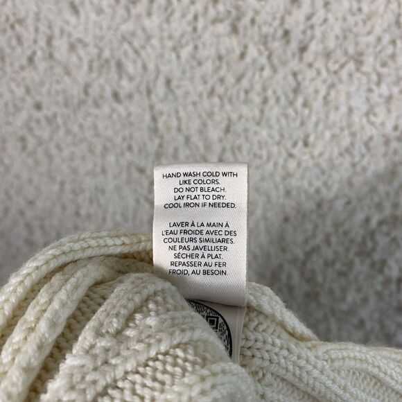 LITA by Ciara NWT Cream Long Sleeve Rubbed Turtle Neck Sweater Women’s‎ Size S - Picture 6 of 8